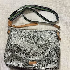 Consuela crossbody- 9” tall 13” long